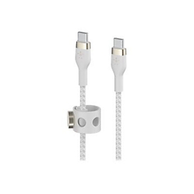 Belkin BOOST?CHARGE PRO Flex - 1 m - USB C - USB C - USB 2.0 - Blanc