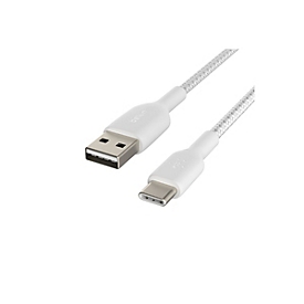 Belkin BoostCharge - 2 m - USB A - USB C - Blanc