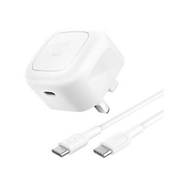 Belkin BoostCharge - Netzteil - kompakt - 45 Watt - Fast Charge, PD 3.1/PPS (24 pin USB-C)