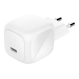Belkin BoostCharge - Netzteil - kompakt - 45 Watt - Power Delivery 3.1, Fast Charge (24 pin USB-C)