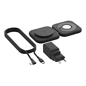 Belkin BoostCharge Pro 2-in-1 - Induktive Ladematte+ AC-Netzteil - 15 Watt - Fast Charge