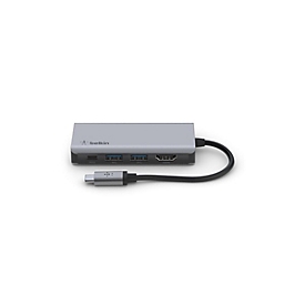 Belkin CONNECT 4-in-1 adaptateur de concentrateur multiport - USB-C - HDMI