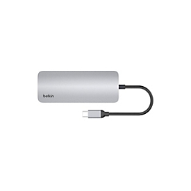 Belkin CONNECT USB-C 6-in-1 Multiport Adapter - Dockingstation - USB-C - HDMI - 1GbE