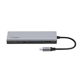 Belkin CONNECT USB-C 7-in-1 Multiport Adapter - Dockingstation - USB-C - HDMI