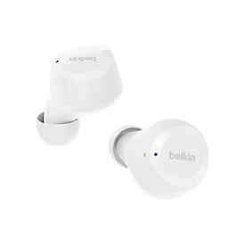 Belkin SoundForm Bolt - True Wireless-Kopfhörer mit Mikrofon - im Ohr - Bluetooth - weiß