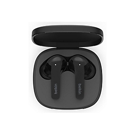 Belkin SoundForm Flow - True Wireless-Kopfhörer mit Mikrofon - im Ohr - Bluetooth - aktive Rauschunterdrückung - Schwarz
