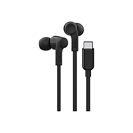 Belkin SoundForm - Ohrhörer mit Mikrofon - im Ohr - kabelgebunden - USB-C - Geräuschisolierung