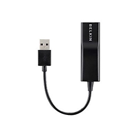 Belkin USB 2.0 Ethernet Adapter - Netzwerkadapter - USB 2.0 - 10/100 Ethernet