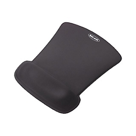Belkin WaveRest Gel Mouse Pad - Mauspad mit Handgelenkpolsterkissen - Schwarz