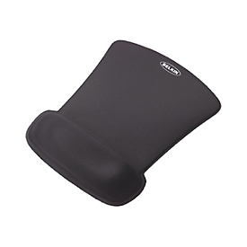 Belkin WaveRest Gel Mouse Pad - Mauspad mit Handgelenkpolsterkissen - Schwarz