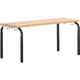 Bench, stackable, anthracite, 1015 mm wide