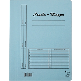 bene Comba-Mappe, DIN A4, blau