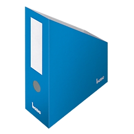 BENE Zeitschriftenkassette blau 5 Stück