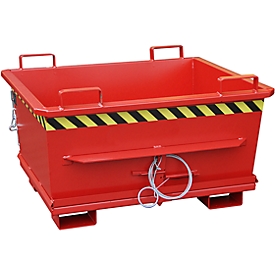 Benne à fond ouvrant BKB 500, rouge
