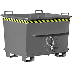 Benne à fond ouvrant BKB 700, gris