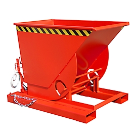 Benne basculante type AK 50, rouge