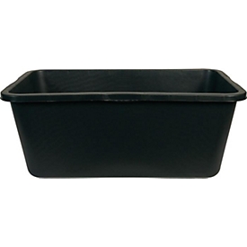 BERDAL Mörtelkasten GRIPLINE-D, 90 l, Kunststoff schwarz, 4 Griffe, L-Skala