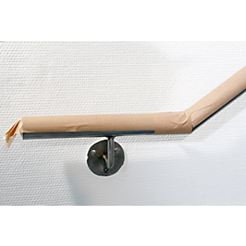 Beschermend papier, zelfklevend, 50 g/m², L 50 m x B 75 mm, bruin