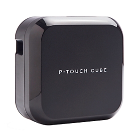 Beschriftungsgerät Brother P-touch CUBE Plus, USB/Bluetooth, 180 x 360 dpi, 20 mm/s, Li-Ionen-Akku, schwarz