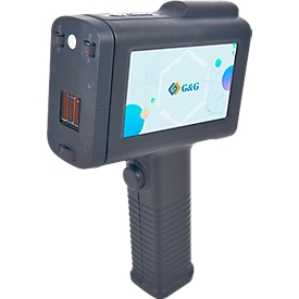 Beschriftungsgerät G & G MP001 3PLUS, 600 x 600 dpi, 60 m/min, bis 10 h Akkulaufzeit,  4,3" Touchscreen, Ladegerät