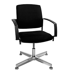 Besucherstuhl SSI Proline Visit P3+, schwarz