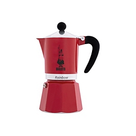 Bialetti Rainbow - Kaffeemaschine - Rot