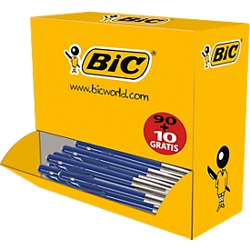 BIC balpennen M10 Value Pack blauw 90+10 GRATIS