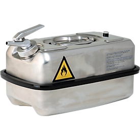 Bidon de dosage, en inox, 10 L