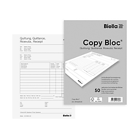 Biella Durchschreibeblock Copy Bloc®, A6 Quittungen