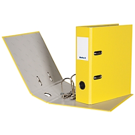 Biella folder Plasticolor® A5 7 cm, yellow