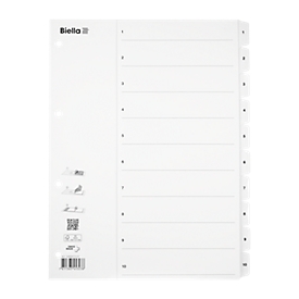 Biella Kartonregister SmartIndex 1-10