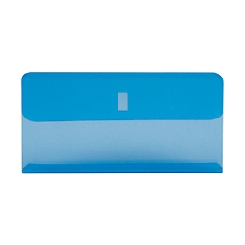 Biella manchon transparent pour dossiers suspendus,bleu, 25 pièces