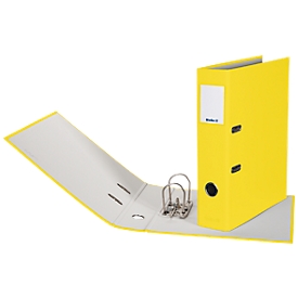 Biella Ordner Plasticolor® A4 7 cm Gelb