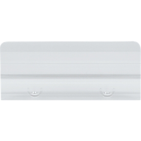 Biella tab, for suspension files, 50 pieces, W 61 mm, plastic, transparent