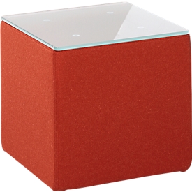 Bijzettafel Wienea, rood