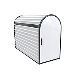 BikeBox bike rack, sheet steel structure