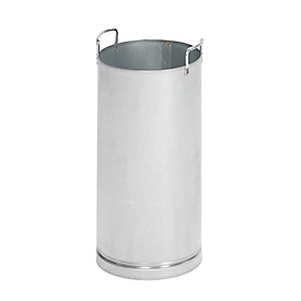 Binnenemmer, voor combi-asbak, H 610 mm, gegalvaniseerd