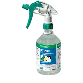 BIO-CIRCLE® FT 200 limpiador industrial, universal, disolvente de grasas, sin fosfatos ni disolventes, botella de spray de 500 ml.