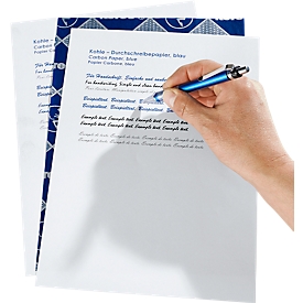 Blaupapier für Handdurchschriften, DIN A4, 100 Blatt