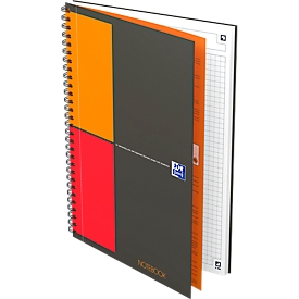 Bloc collège International Notebook Oxford, B5, quadrillé, 80 g/m², compatible SCRIBZEE®, 80 feuilles, 5 p.