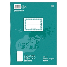 Bloc collège Ursus, format A4, ligné