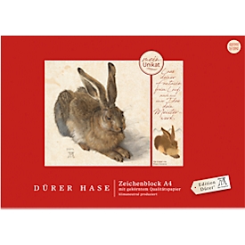 Bloc de dessin lapin Dürer, A4, 18 feuilles