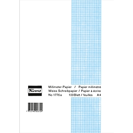 Bloc de papier millimétré Favorit, A4, 100 feuilles