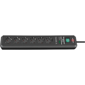 Bloc multiprises parasurtenseurs Secure-Tec 19.500 A 6 prises