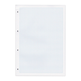 Bloc pour classeurs à anneaux A4 Office Elco, quadrillé avec interlignes de 4 mm