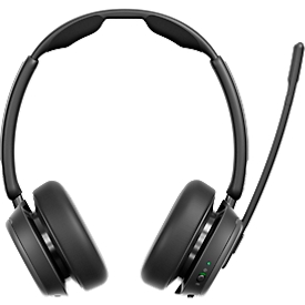 Bluetooth headset EPOS Impact 1060, ANC, binauraal, UC-geoptimaliseerd, 30 m bereik, zwart