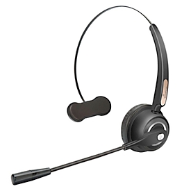 Bluetooth Headset MediaRange MROS305, monaural, Lautstärkeregler, Mikrofon mit Rauschfilter, Reichweite bis 10 m, bis 12 h, schwarz