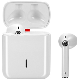 Bluetooth-stereokoptelefoon Felixx TWS Aero, BT 5.0, muziek & telefonie tot 6 uur, incl. oplaadbox 500mAH.