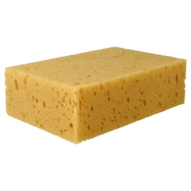 Board sponge, 150 x 100 x 50 mm, CFC-free, brown