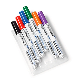 Boardmarker TZ1, voor flipovers en whiteboards, 6 stuks, diverse kleuren